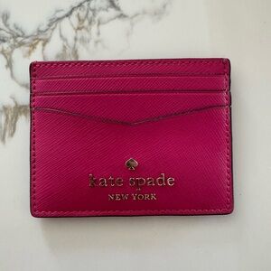 Kate Spade Pink card holder DISCOUNTED SHIPPING